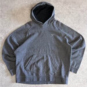 2000s Vintage Nike Gray Hoodie Size XL
